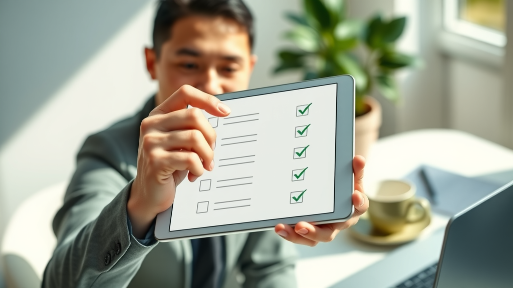 business checking off a list for social media reputation management