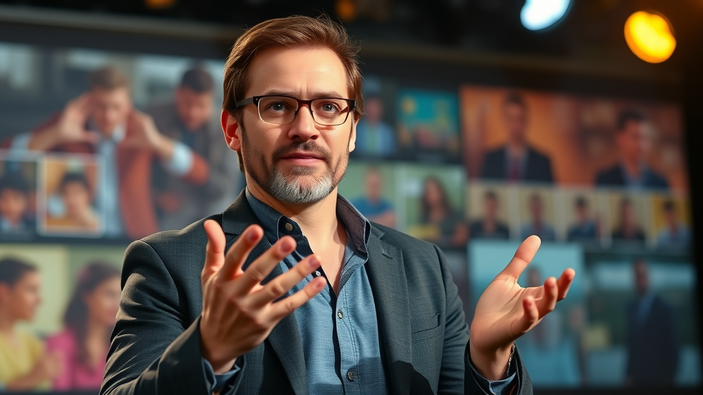 entrepreneur sharing unique brand identity to reinforce strong brand reputation