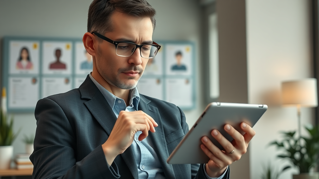 empathetic business manager using review response techniques addressing negative reviews