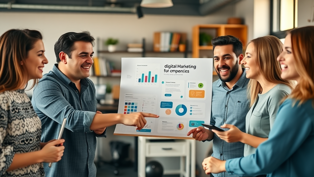 small business digital marketing campaign collaboration